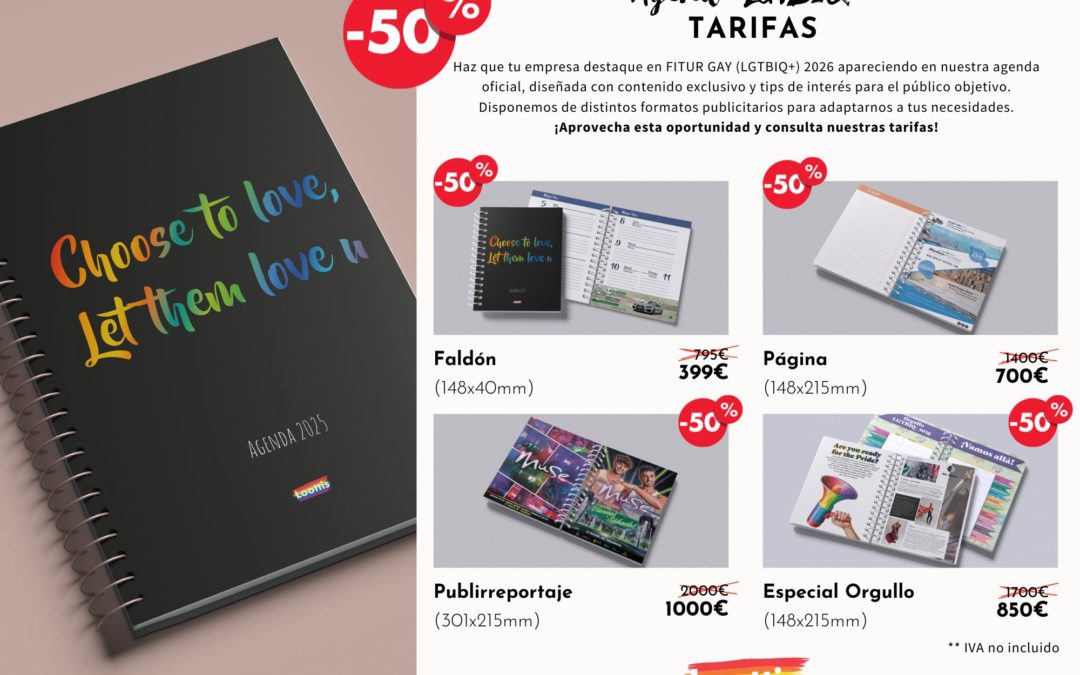 Tarifa Agenda 2026 Oferta